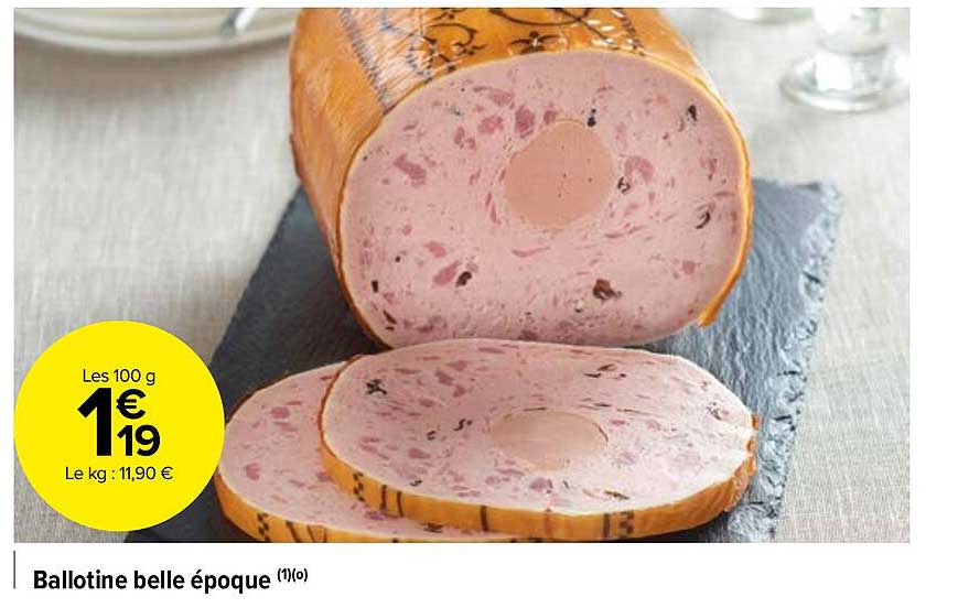 ballotine belle époque