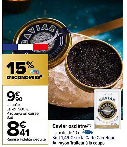 caviar osciètre