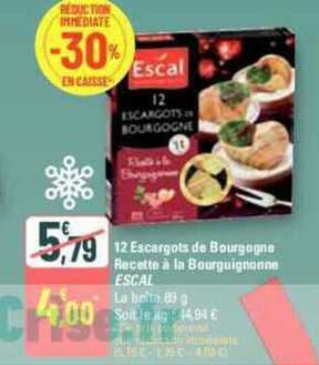 12 escargots de bourgogne recette à la bourguignonne escal