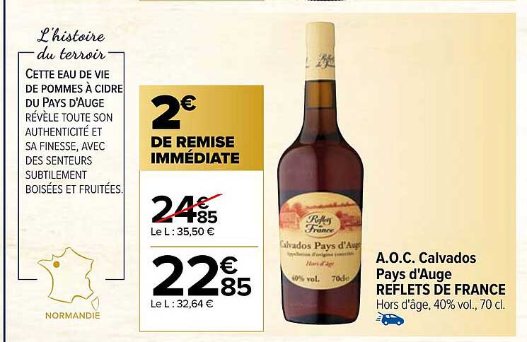 a.o.c. calvados pays d'auge reflets de france