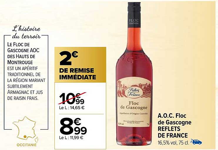 a.o.c. floc de gascogne reflets de france