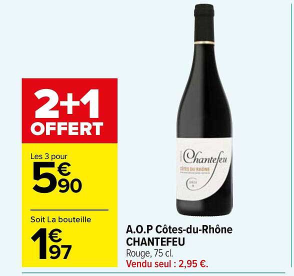 a.o.p. côtes-du-rhône chantefeu