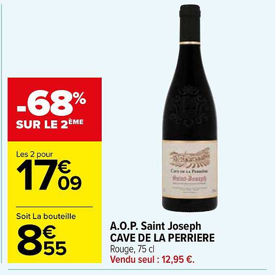 a.o.p. saint joseph cave de la perrière
