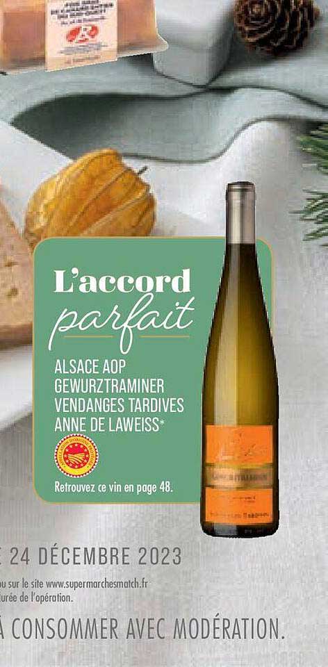 alsace aop gewurztraminer vendanges tardives anne de laweiss