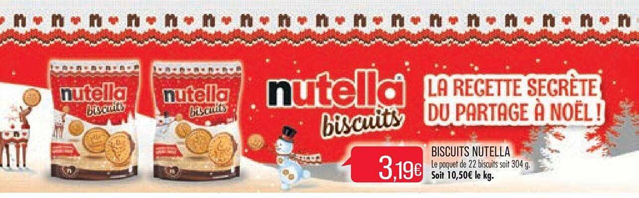 Biscuits Nutella