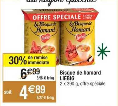 bisque de homard liebig