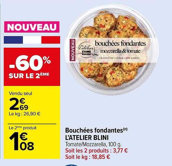 bouchées fondantes l'atelier blini