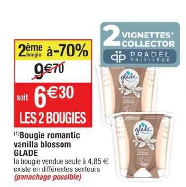 bougie romantic vanilla blossom glade