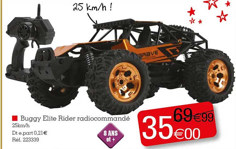 buggy elite rider radiocommandé