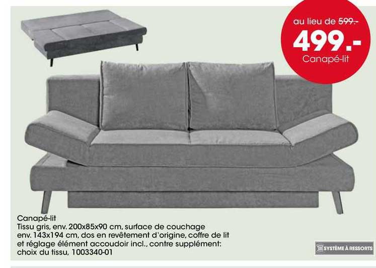 canapé-lit