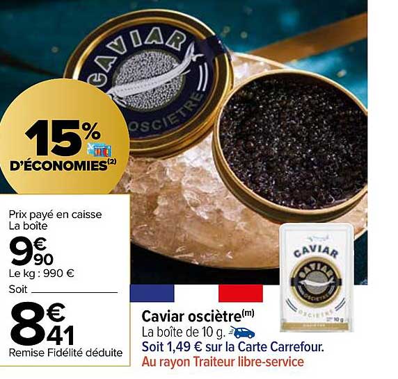 caviar osciètre