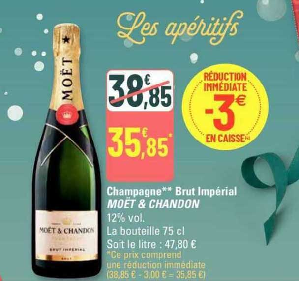 champagne brut impérial moët & chandon