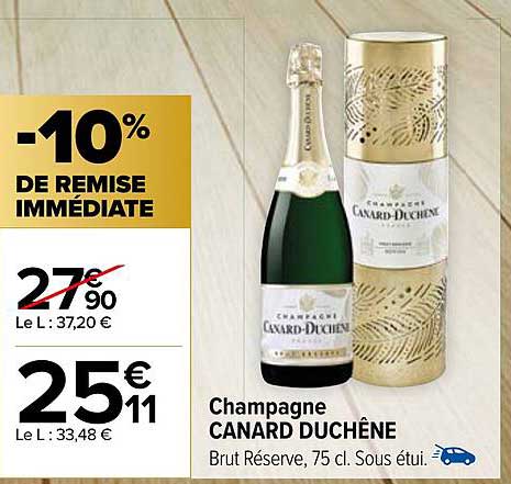 champagne canard duchêne