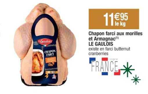 chapon farci aux morilles et armagnac le gaulois