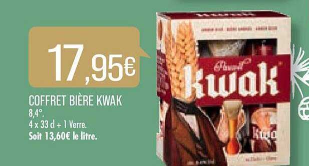 Coffret Bière Kwak