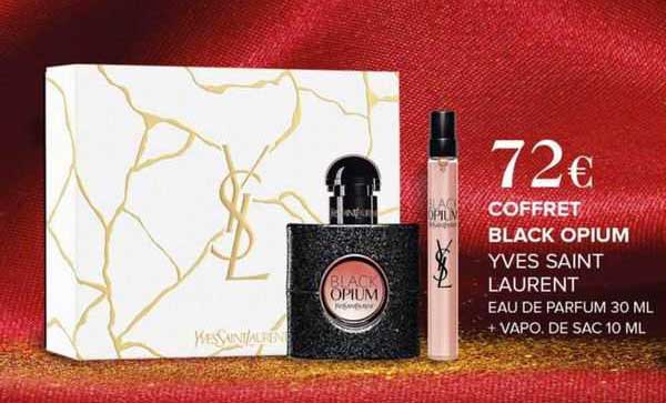 coffret black opium yves saint laurent