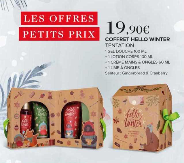 coffret hello winter tentation