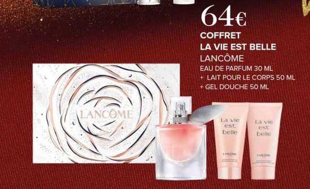 coffret la vie est belle lancôme