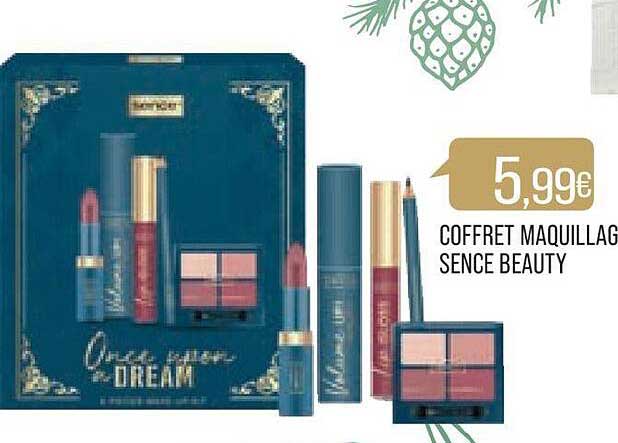 coffret maquillage sence beauty