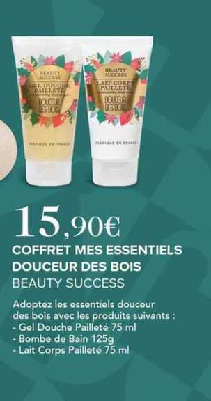 coffret mes essentiels douceur des bois beauty success