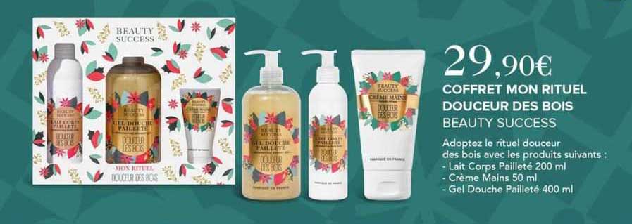 Coffret Mon Rituel Douceur Des Bois Beauty Success