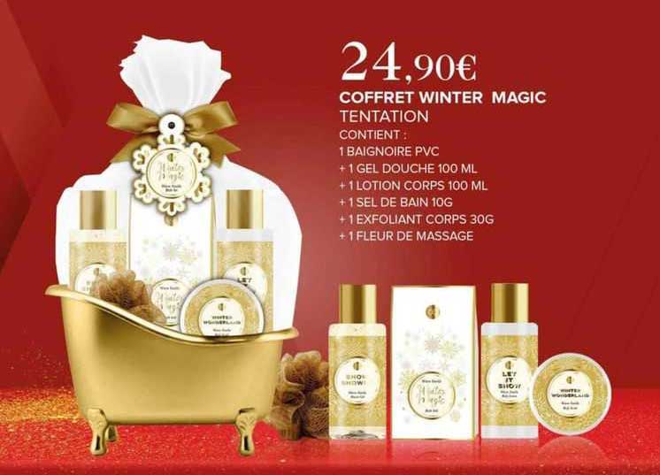 coffret winter magic tentation