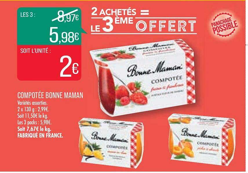 compotée bonne maman