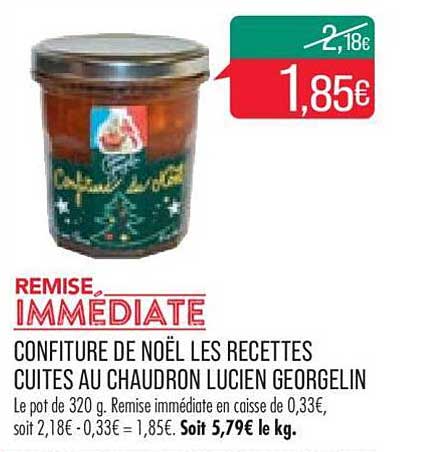 confiture de noël les recettes cuites au chaudron lucien georgelin