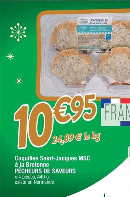 coquilles saint-jacques msc à la bretonne pêcheurs de saveurs