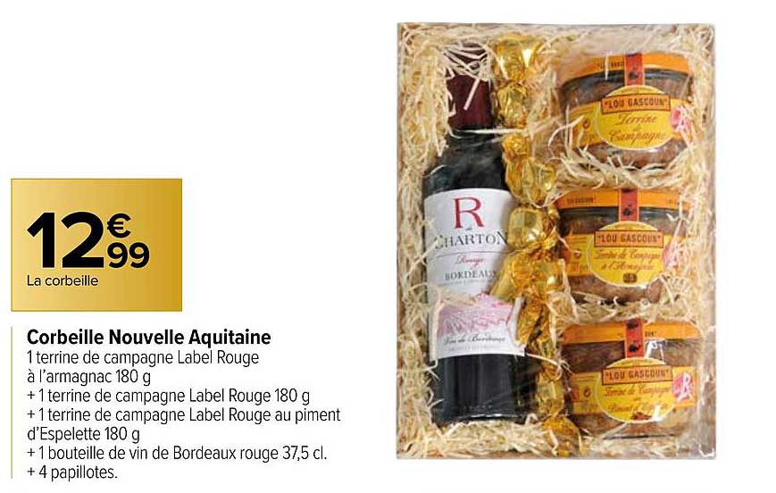 corbeille nouvelle aquitaine