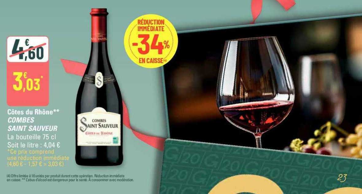 Côtes Du Rhône Combes Saint Sauveur