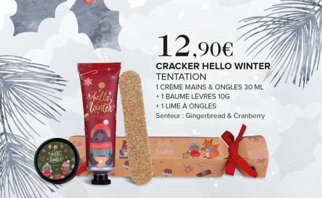 cracker hello winter tentation