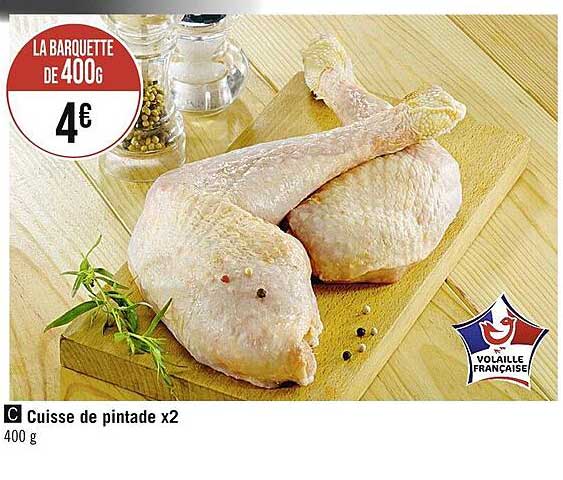Cuisse De Pintade X2