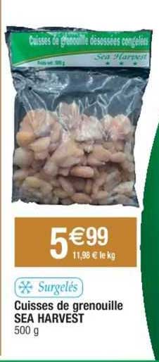 cuisses de grenouille sea harvest