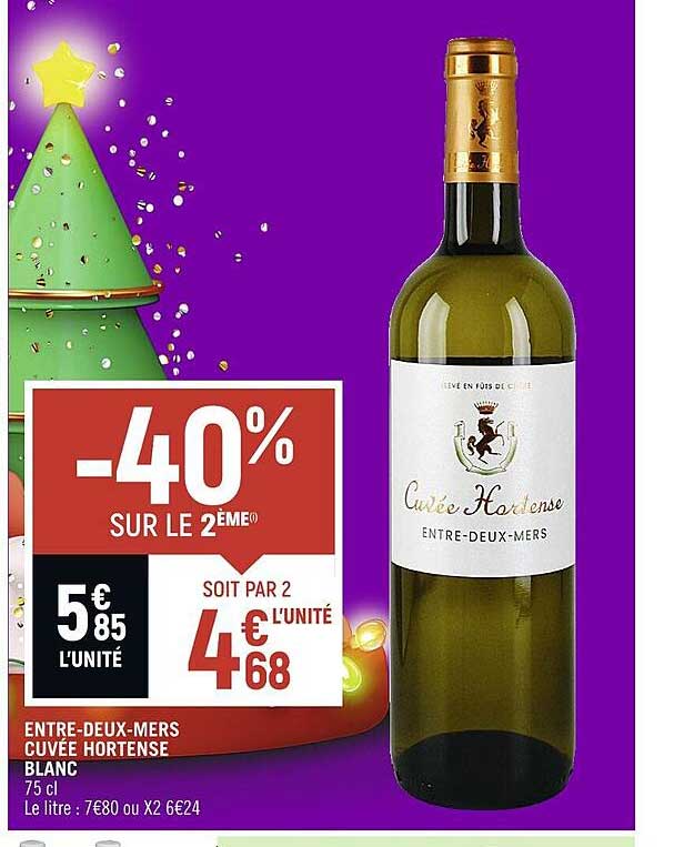 entre-deux-mers cuvée hortense blanc