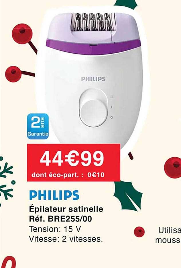 épilateur Satinelle Philips