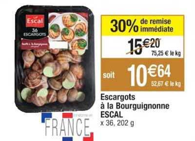 escargots à la bourguignonne escal