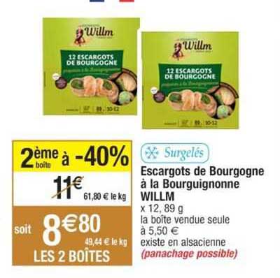 escargots de bourgogne à la bourguignonne willm