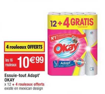 essuie-tout adapt' okay