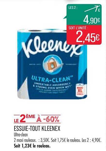 essuie-tout kleenex