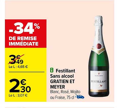 festillant sans alcool gratien et meyer