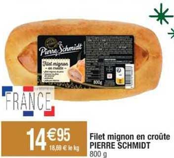 filet mignon en croûte pierre schmidt