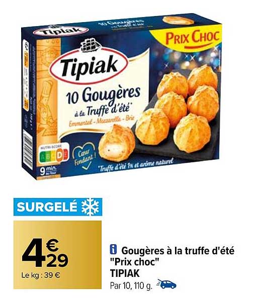 Gougères à La Truffe D'été "prix Choc" Tipiak
