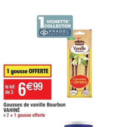 gousses de vanille bourbon vahiné