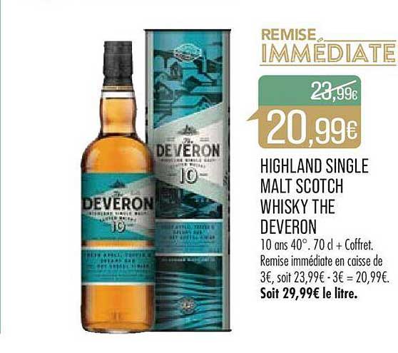 highland single malt scotch whisky the deveron