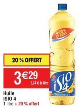 huile isio 4