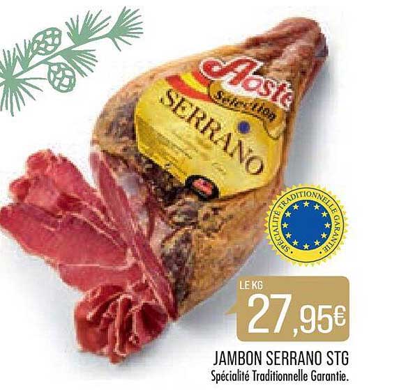Jambon Serrano Stg