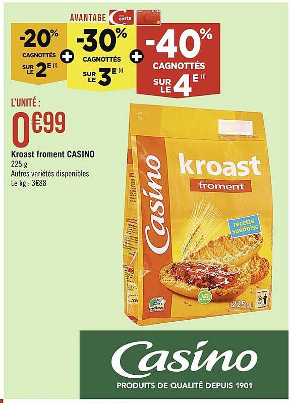 kroast froment casino