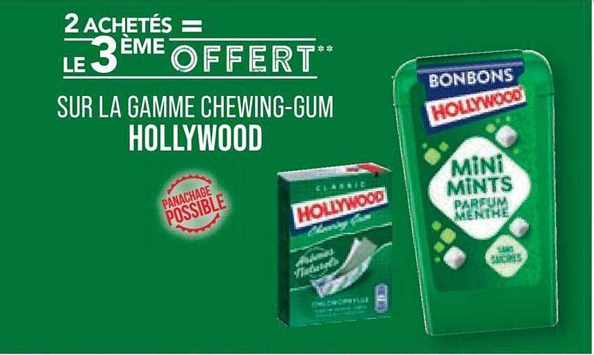 la gamme chewing-gum hollywood
