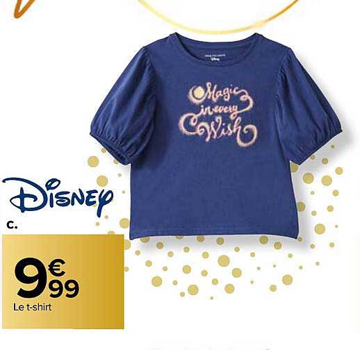 le t-shirt disney